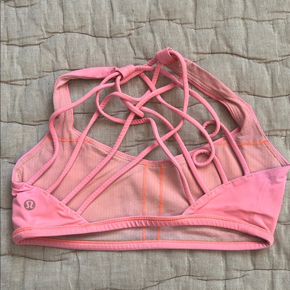 Lululemon free to be size 6 hot pink/orange - Picture 2 of 2